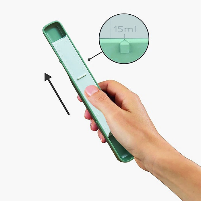 Double Head Measuring Scale With Spoon