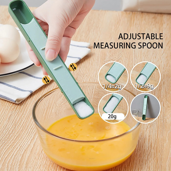 Double Head Measuring Scale With Spoon