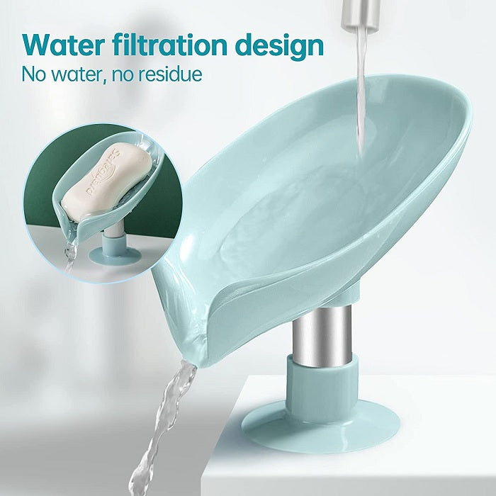 Suction Drain Soap Tray (Pack of 2 Pcs)