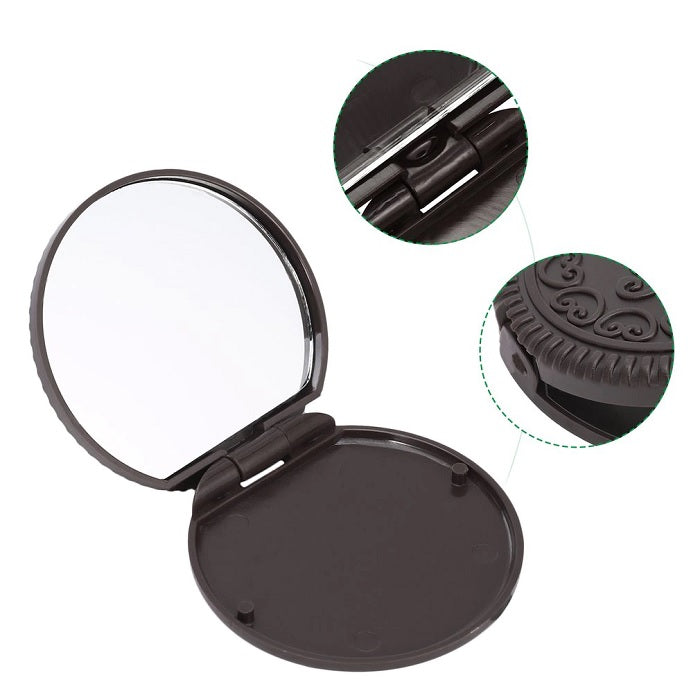 Cookie Design Folding Mirror