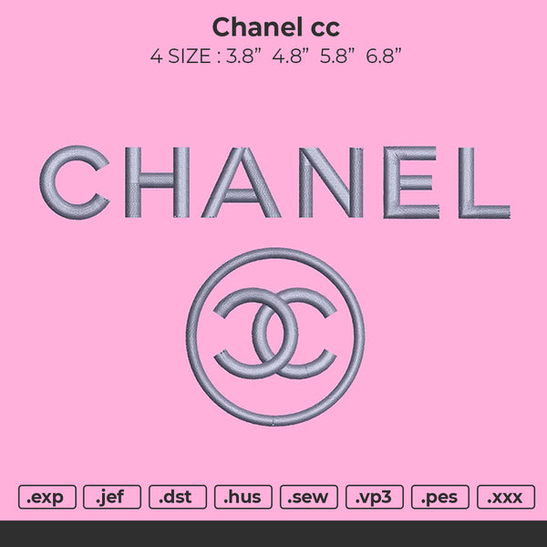 Chanel CC Embroidery – embroiderystores
