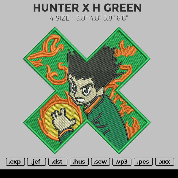 Anime Embroidery Hunter X Hunter Duo Simple - A.G.E Store patterns