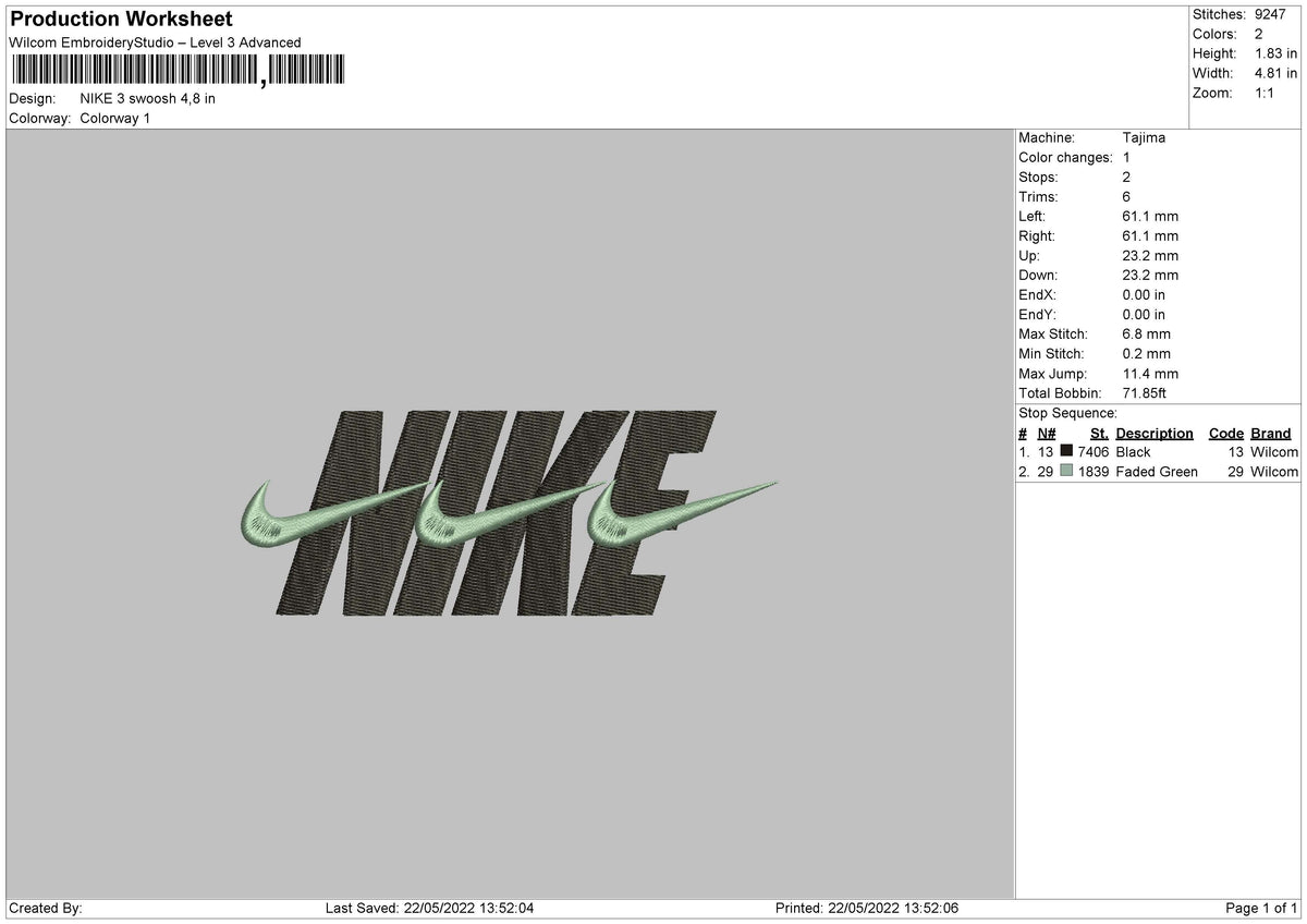 Nike 3 Swoosh – embroiderystores