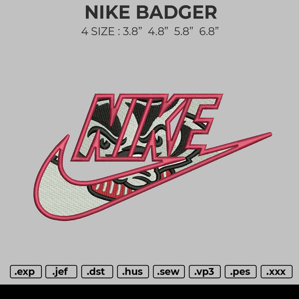 Nike Badger Embroidery – embroiderystores