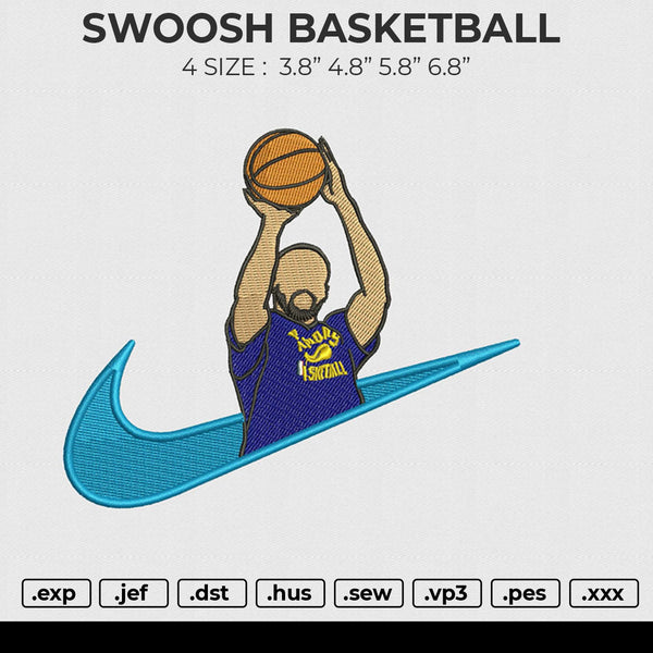 SWOOSH BASKETBALL Embroidery – embroiderystores