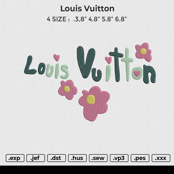 Louis Vuitton Pattern – embroiderystores