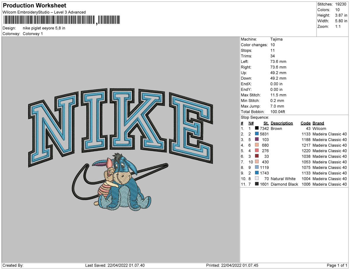Nike Dragon Embroidery – embroiderystores