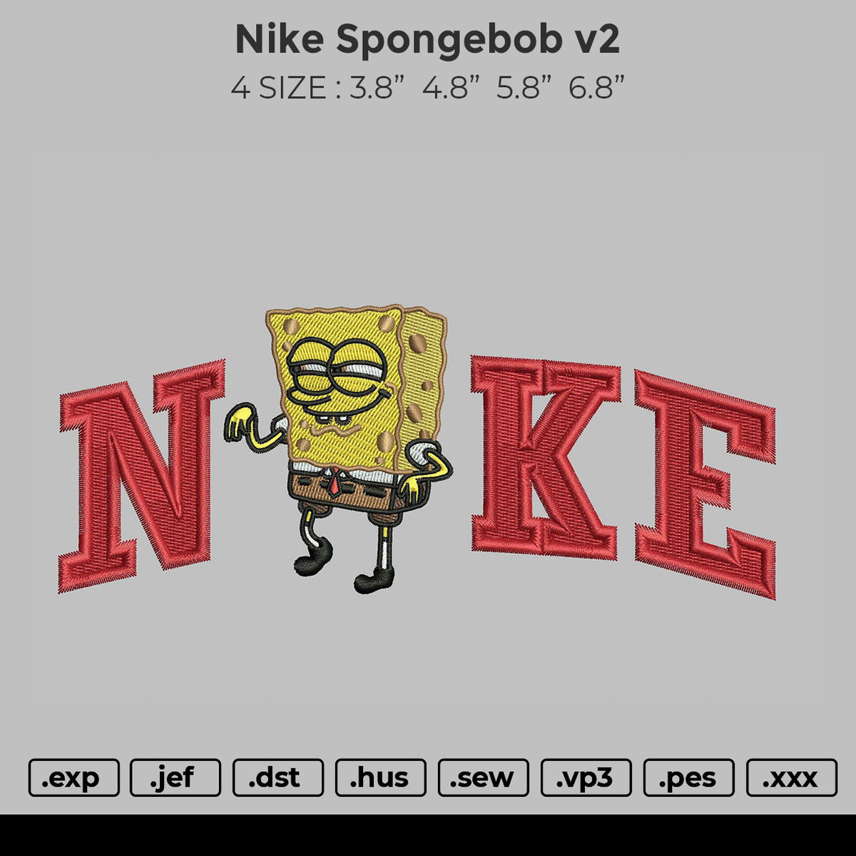 Nike Spongebob V2 – embroiderystores