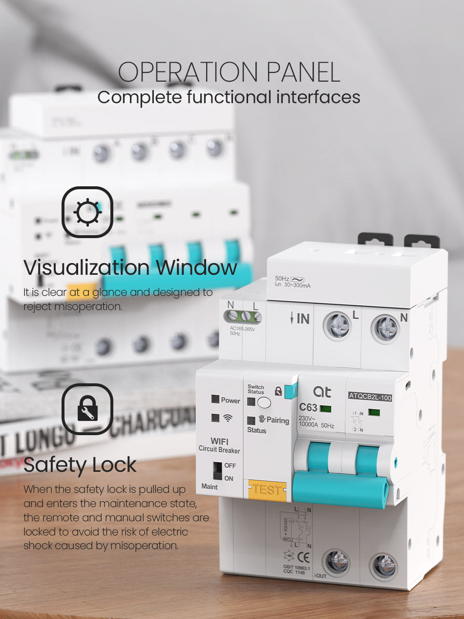 Smart Circuit Breaker visible window