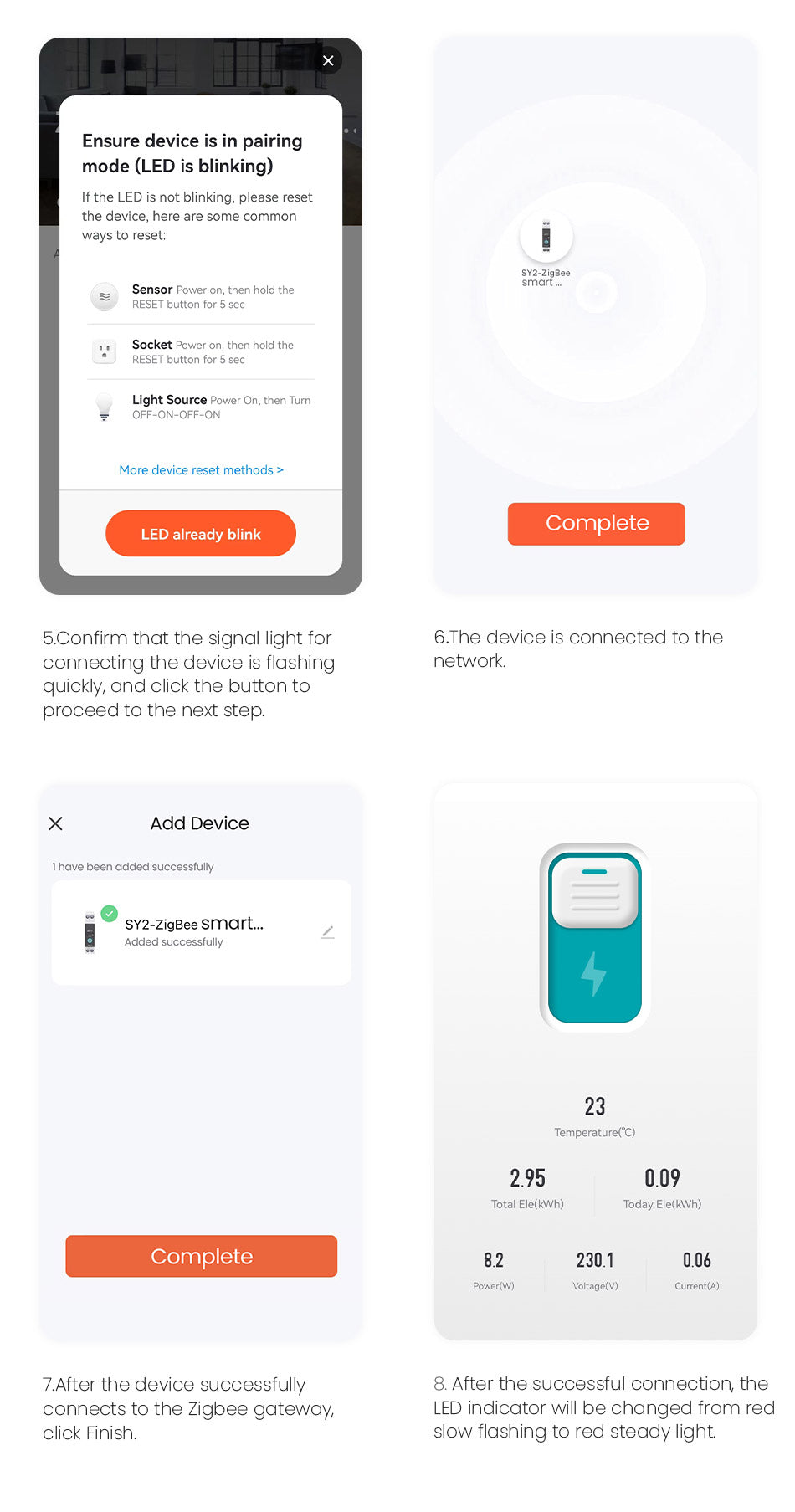 ZigBee Smart Relay installation