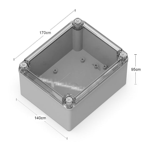 small waterproof aluminum box M4 - AT Tech