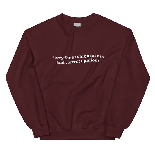 Great Tits & Correct Opinions Unisex Sweatshirt – Got Funny?