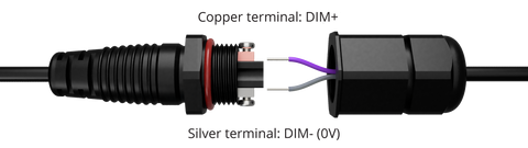 GFX-DIM-ST GrowFlux Dimmer Screw Terminal Adapter