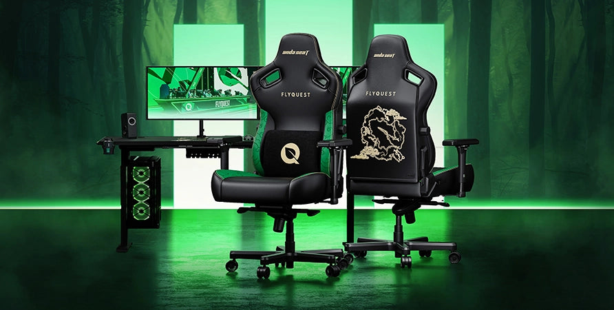 flyquest edition gaming chair gaming desk