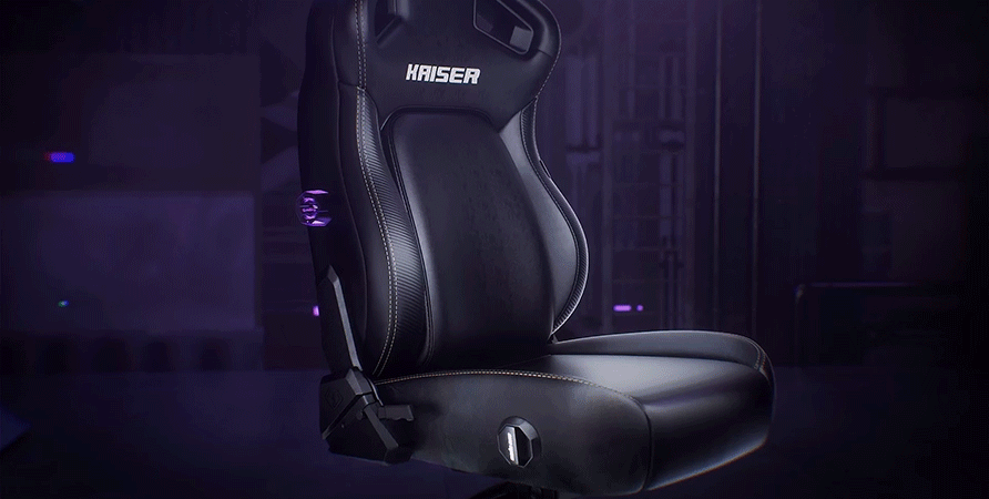 kaiser 4 gaming chair lumbar support system