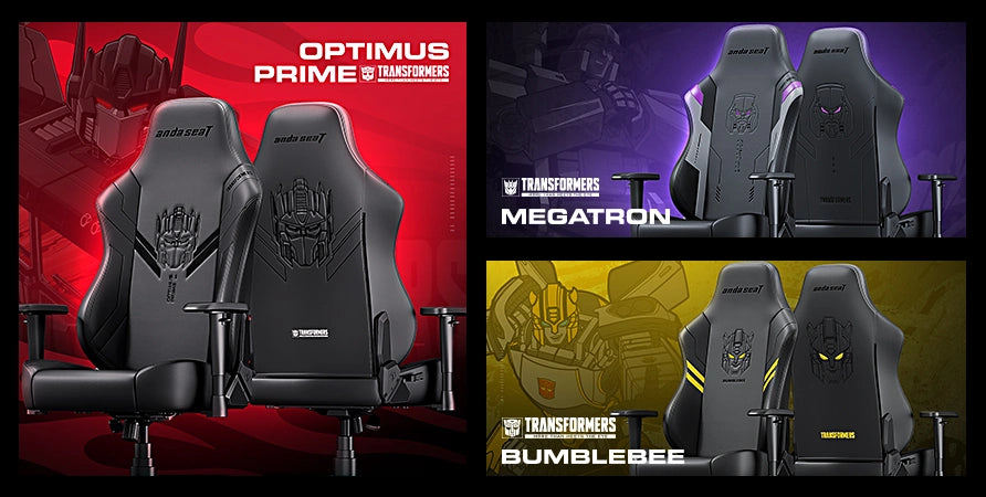 andaseat transformers edition gaming chairs