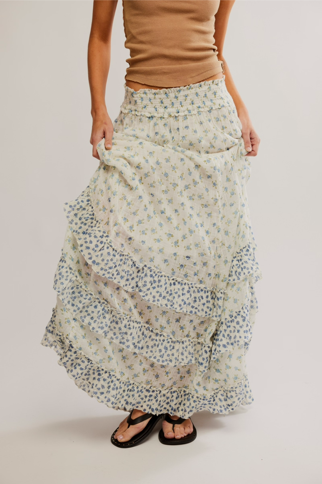 Brynn Printed Maxi Skirt