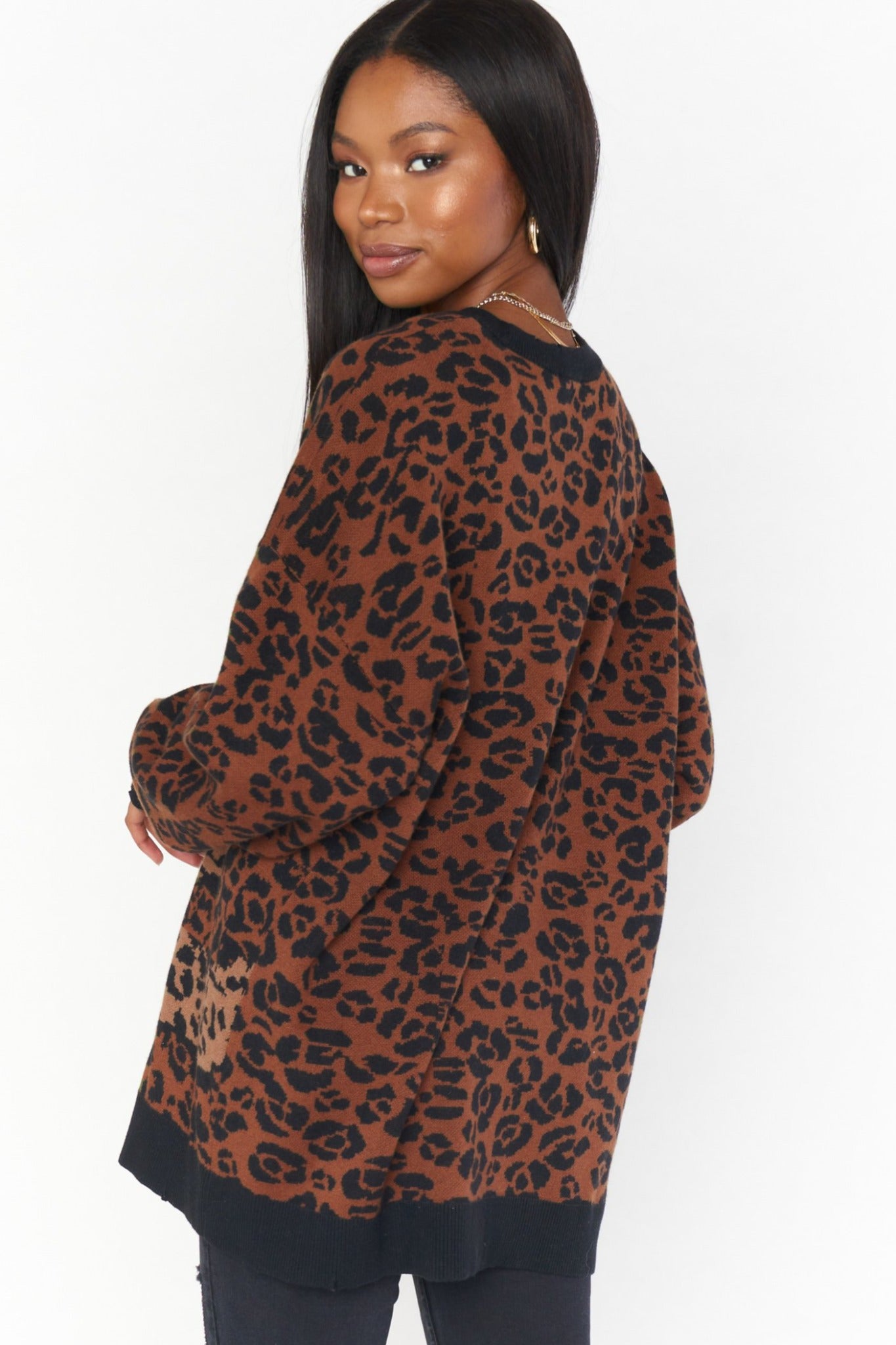 Scout Leopard Knit Sweater