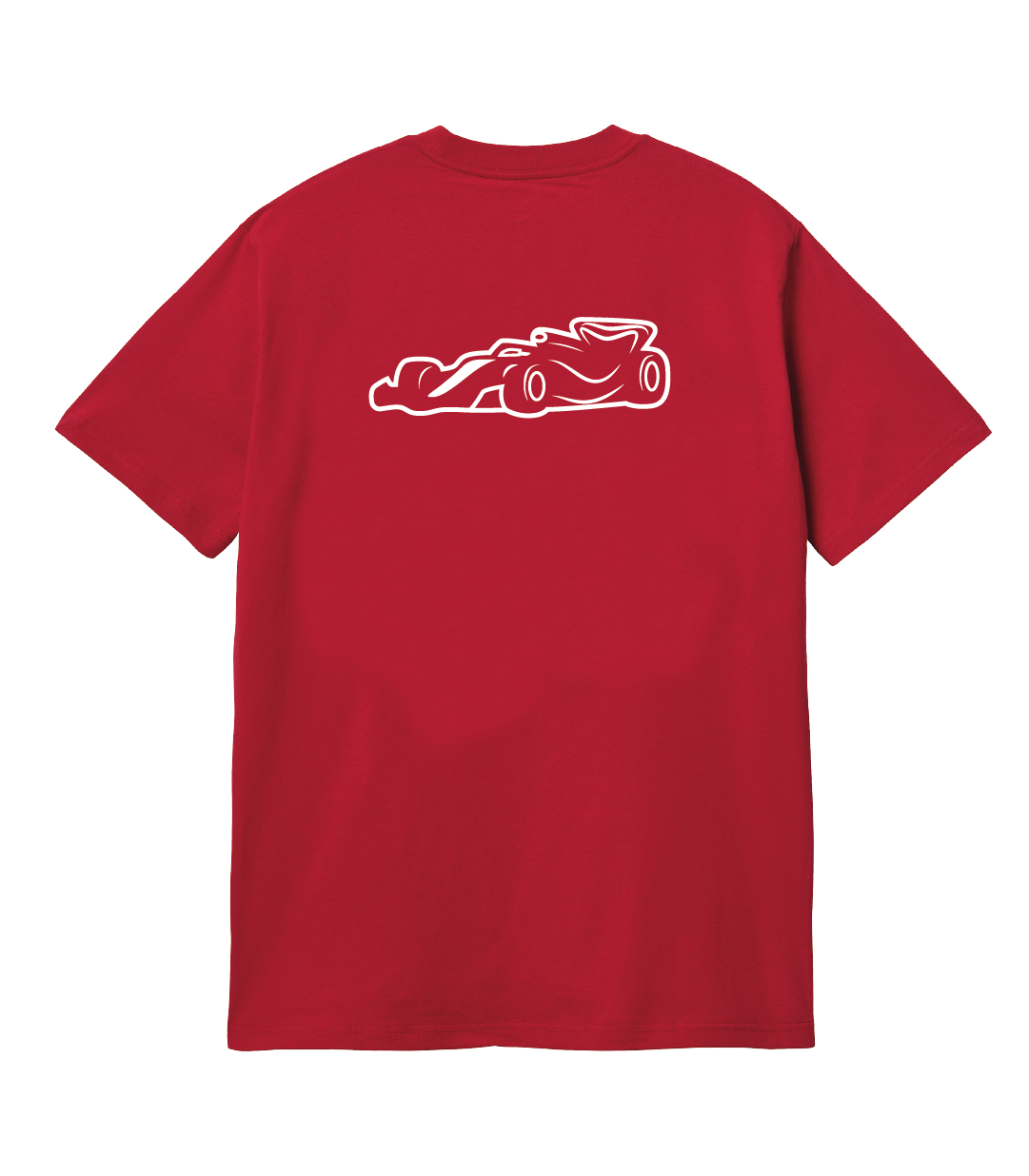 ScenarioSix. Baku Racing Red T-Shirt
