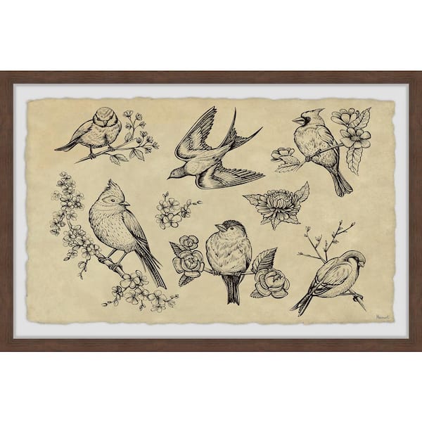 "Sweet and Wild" by Marmont Hill Framed Animal Art Print 16 in. x 24 in.