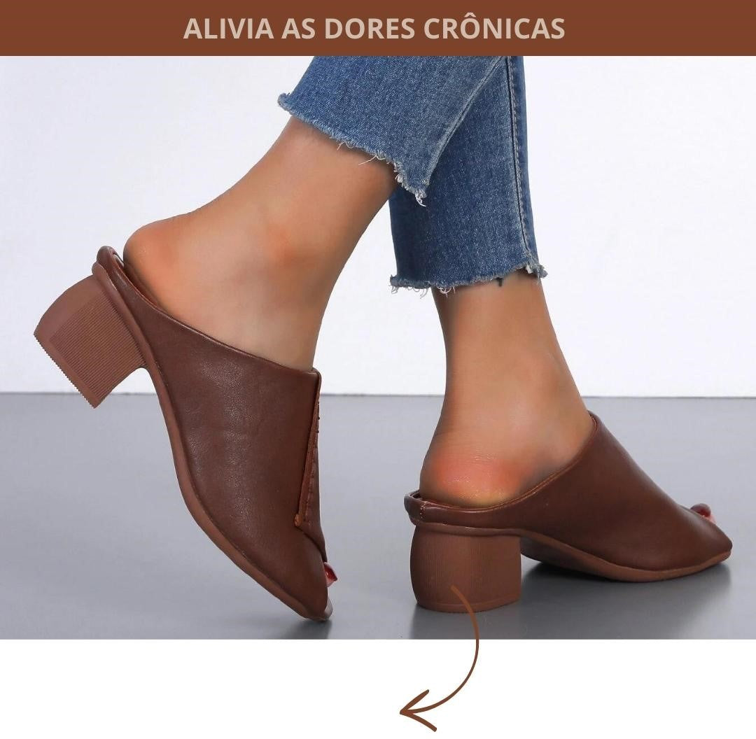 tamancos  tamanco de couro  sapatos para diabeticos  Sapatos Femininos de Couro Abertos Respiráveis  sapatos femininos  Sandálias Ortopédicas  sandália ortopédica feminina  Sandália Feminina de Couro  Melhor sapato ortopédico feminino