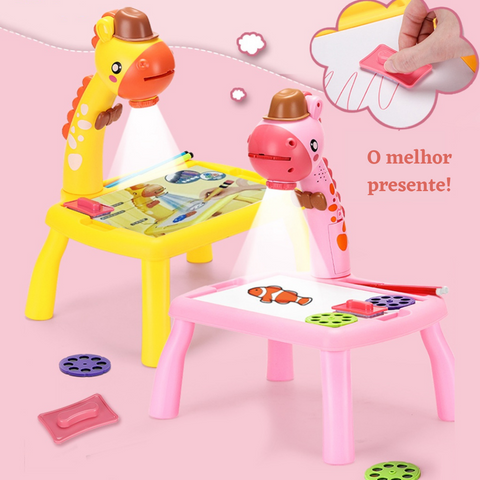 Mesa Projetora para Desenho Infantil Interativo + Brinde