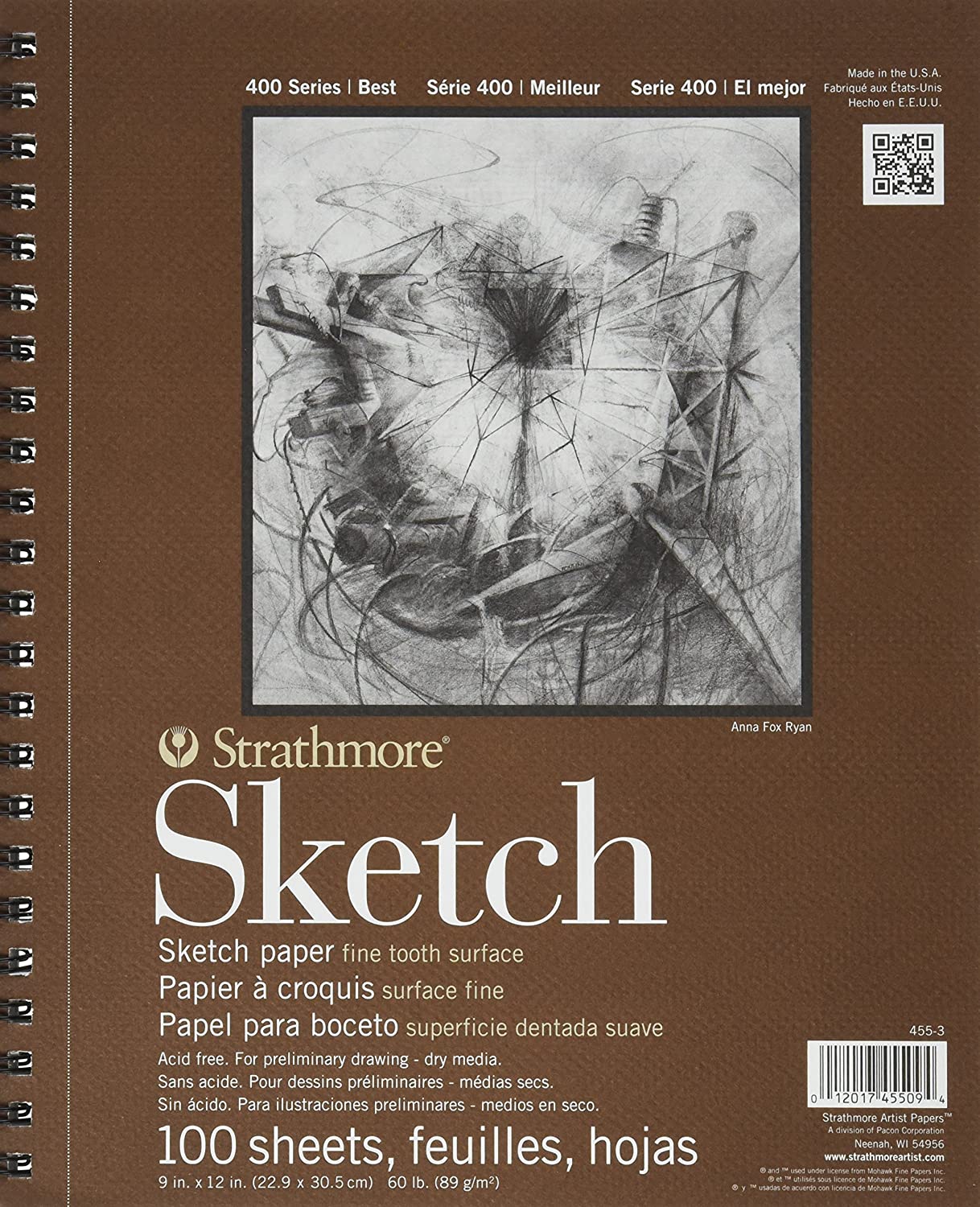 Mix Media Pad, Ohuhu Square 8.3x8.3 (Inner Size) Mixed Media Art  Sketchbook, 120 LB/200 GSM Heavyweight Papers, 62 Sheets/124 Pages, Spiral  Bound