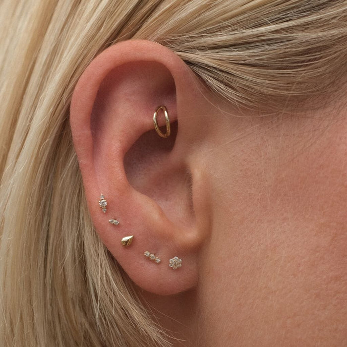 14k gold 2024 conch stud
