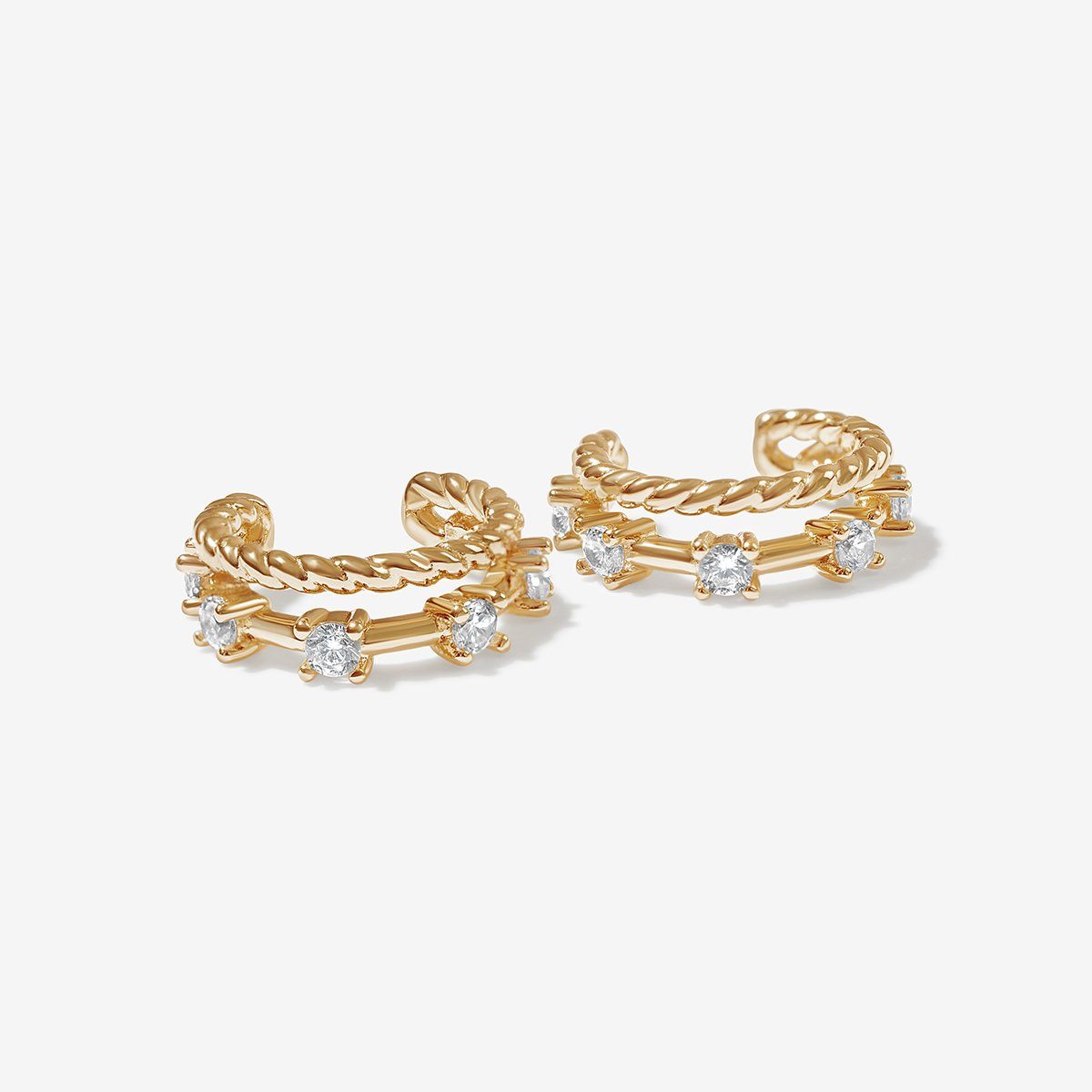Gold Ear Cuffs Guarde Collection | Adornmonde