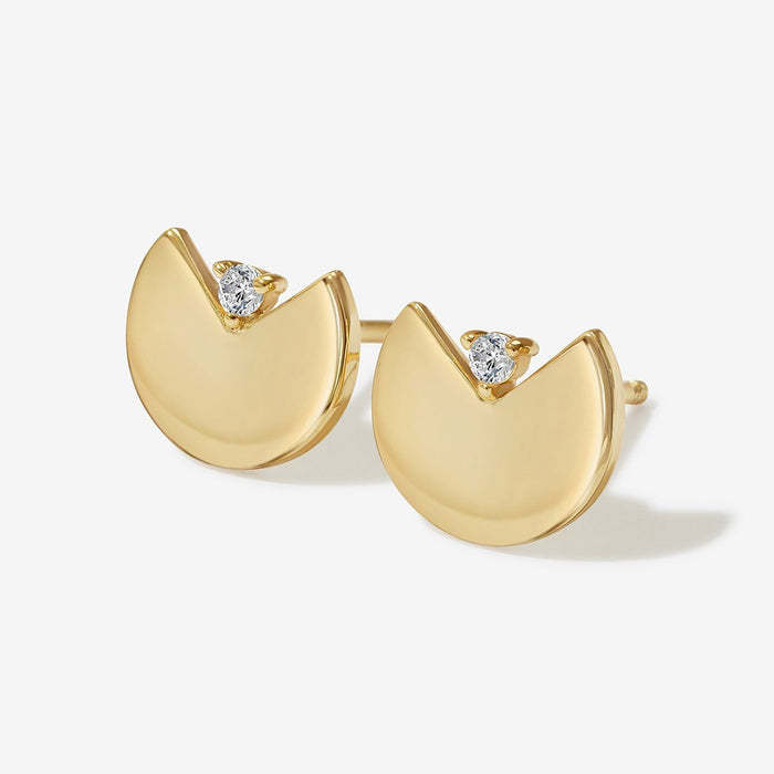 Gold Roth Butterfly Earrings, Adorn Luxe