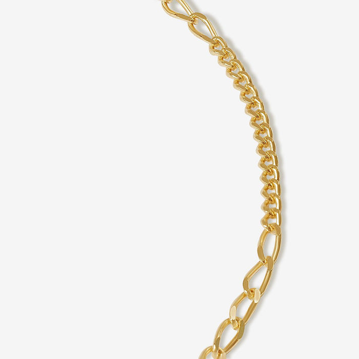 Solid 14K Gold Jonas Ornate Twisted Chain Bracelet | Fine Jewelry