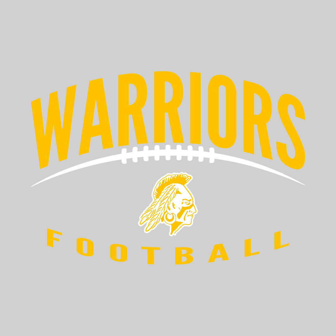 Western Warriors - Football - Halftone Warriors with Football Threads –  Oddly Creative Design