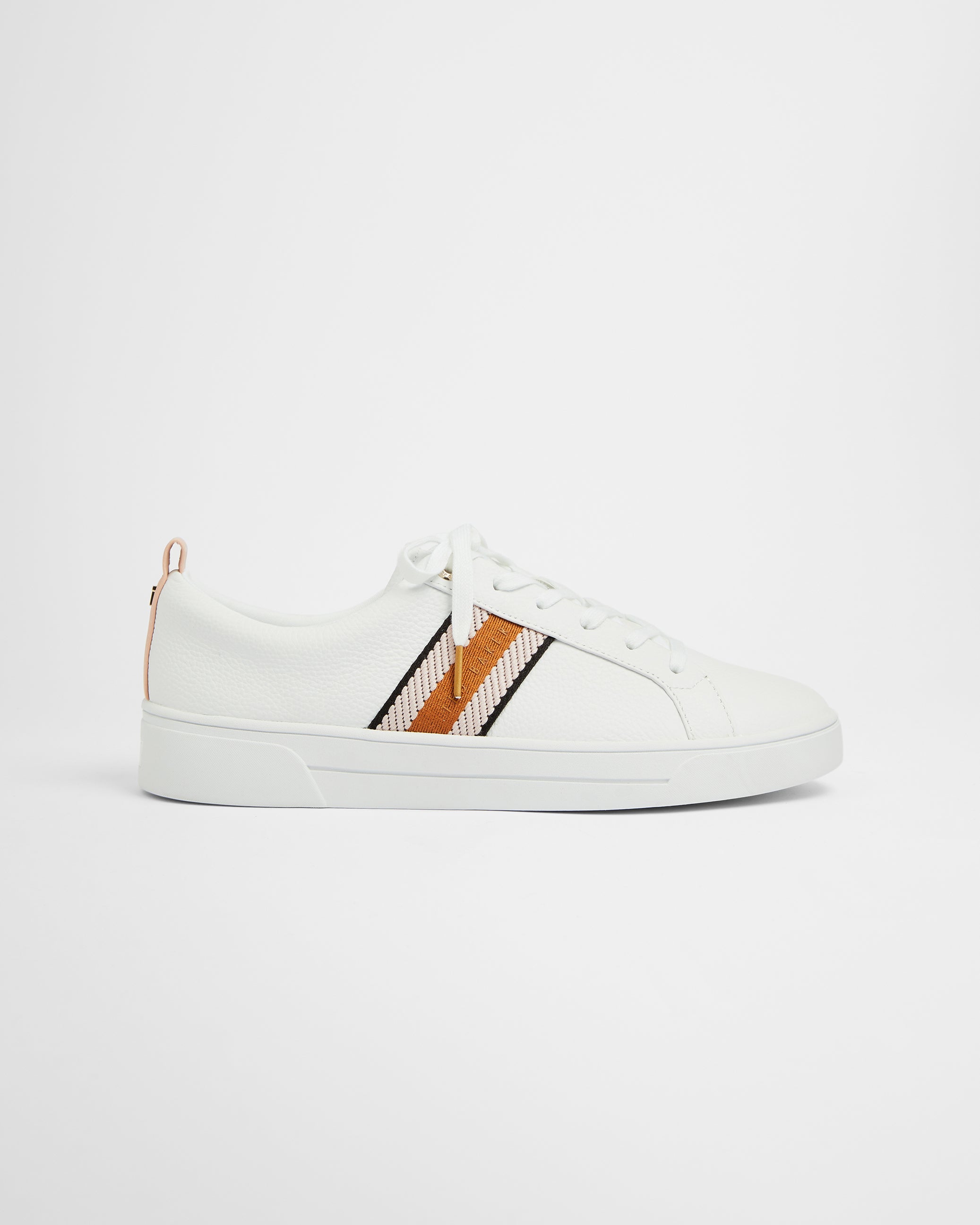 adial metropolis embroidered cupsole trainer