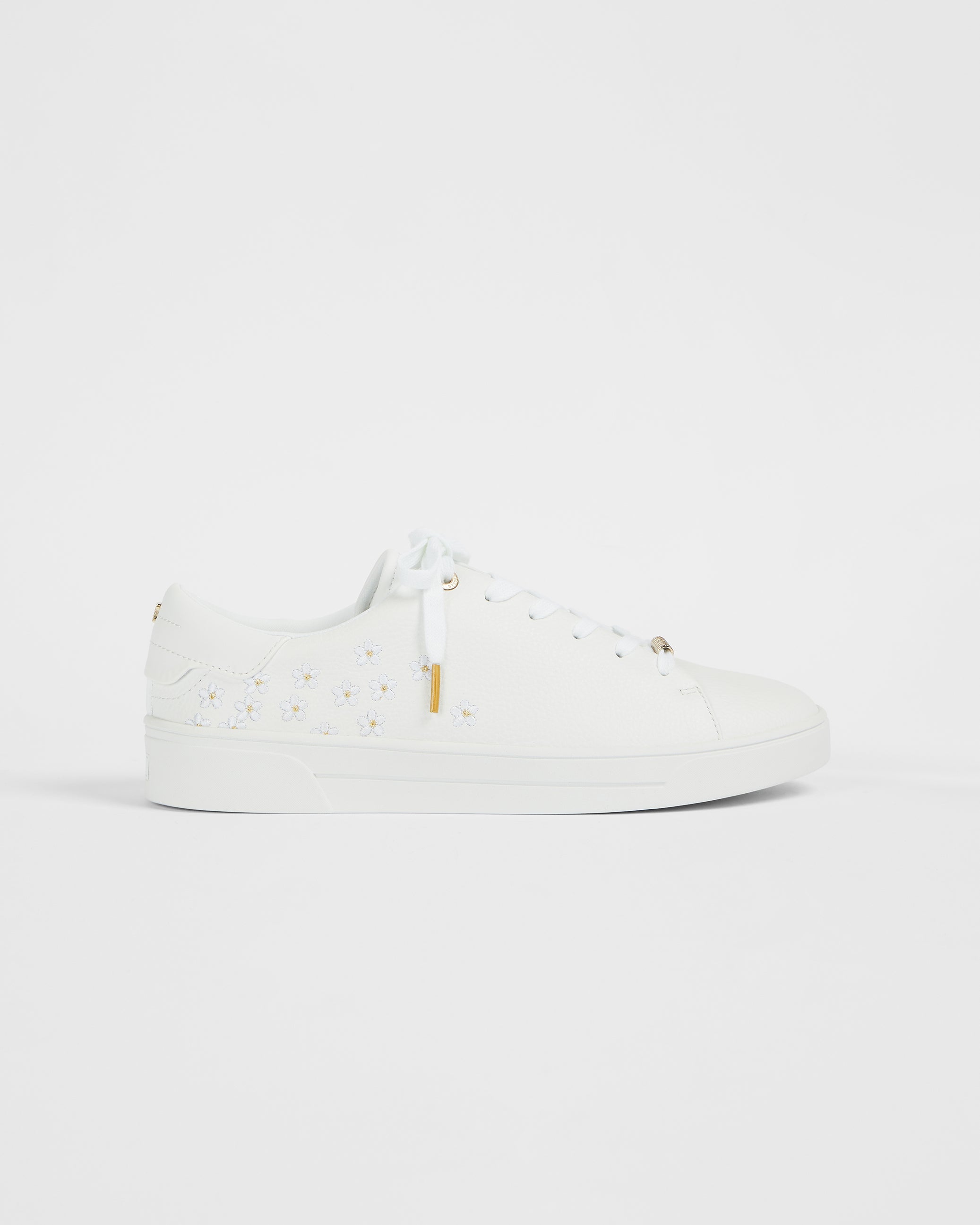 adial metropolis embroidered cupsole trainer