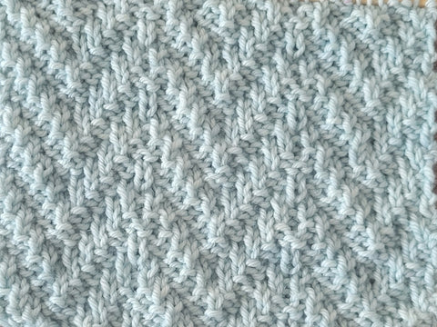 chevron rib stitch knit stitch