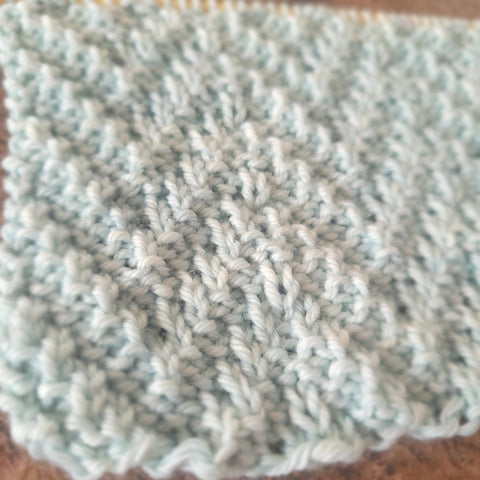 chevron knit stitch rib stitch