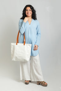 Naomi Shirt Dodger Blue Gauze