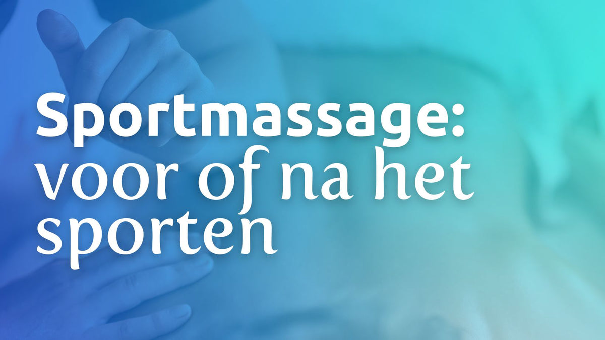 Sportmassage Voor Of Na Het Sporten 4massage Nl