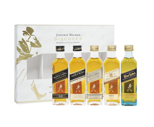 Johnnie Walker The Collection Sampler Gift Set 4 pack 200ml