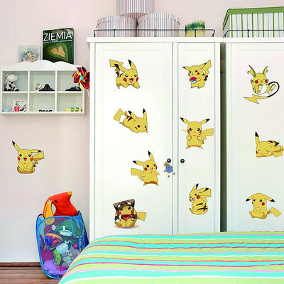 Pokemon 3d Room Decoration  Wall Sticker Decor Pokemon