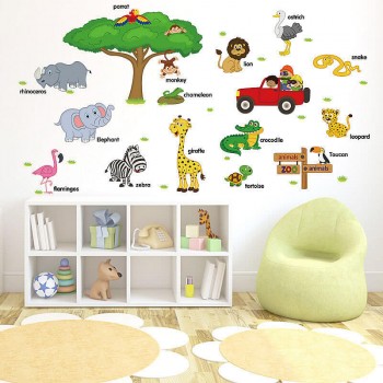 Animals Wall Stickers For Kids