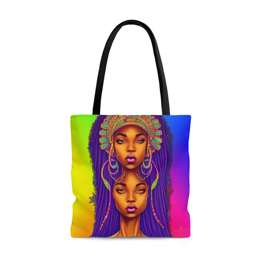 Canvas Sculpture Shopper Tote Bag