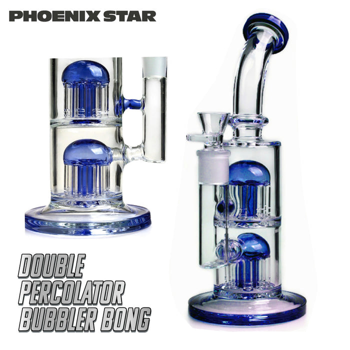 PHOENIX STAR ガラスボング phx132 ブラック 耐熱ガラス