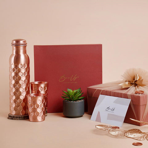 Copper Beehive Gift Box