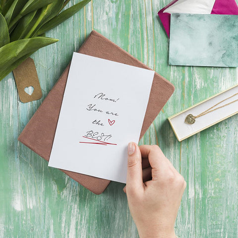 Make a Heartfelt Handwritten Card on Mother's Day