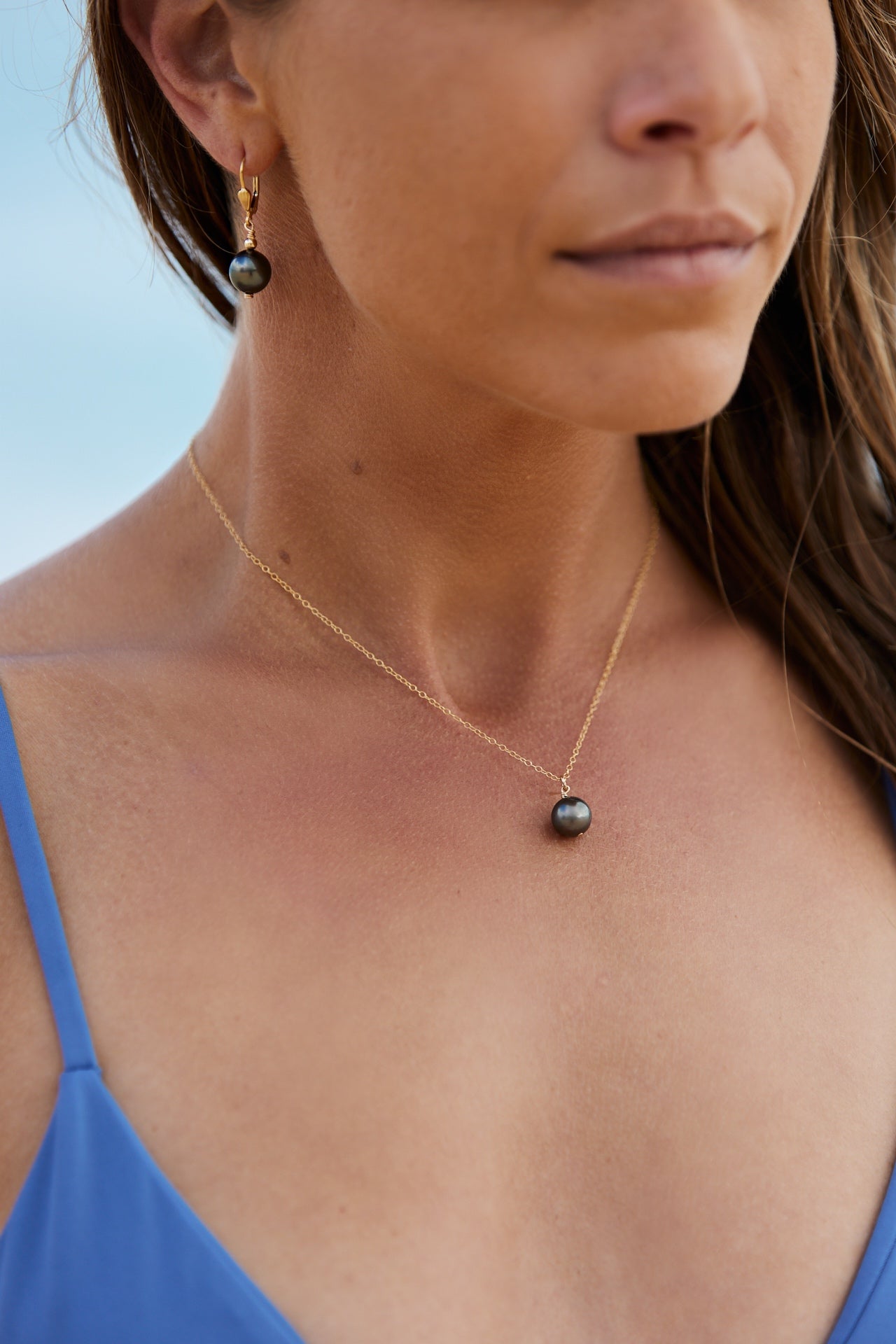 Tahitian Pearl Sea Drop Necklace – Cape Cod Jewelers