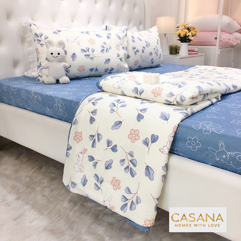 Bộ chăn ga gối Casana 100% Cotton CSHC08