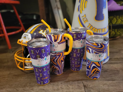 Swig 40 oz Mega Mug - Touchdown Purple / Gold Swig Visit our online store!  We have what you're searching for