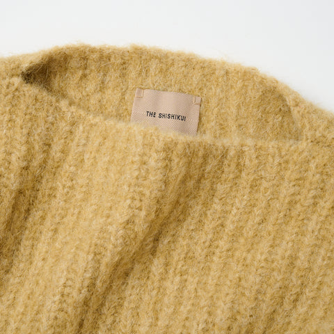 THE SHISHIKUI ALPACA KNIT YELLOW - ニット/セーター