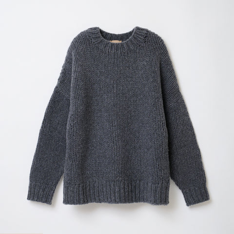 HAND MADE KNIT / GRAY – THE SHISHIKUI